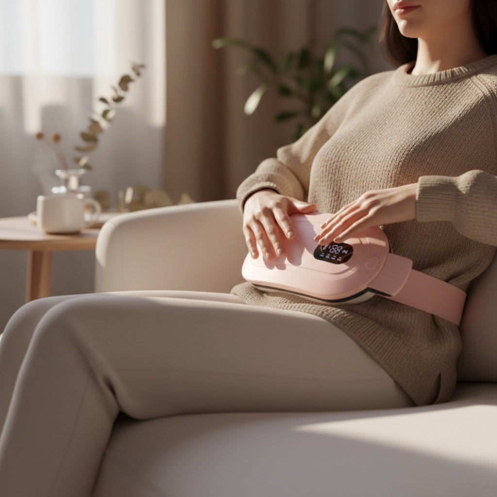 Pad Térmico para Alivio Menstrual | Digital | Relajante | SereneCycle Pad